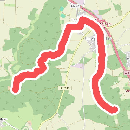 W 73 Högerllinde - Grasental (Grünes Rechteck)
