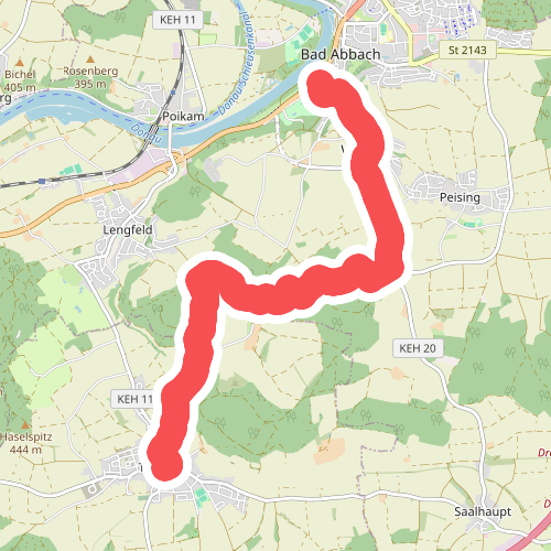 S 07 Bad Abbach - Teugn (Grünes Rechteck)