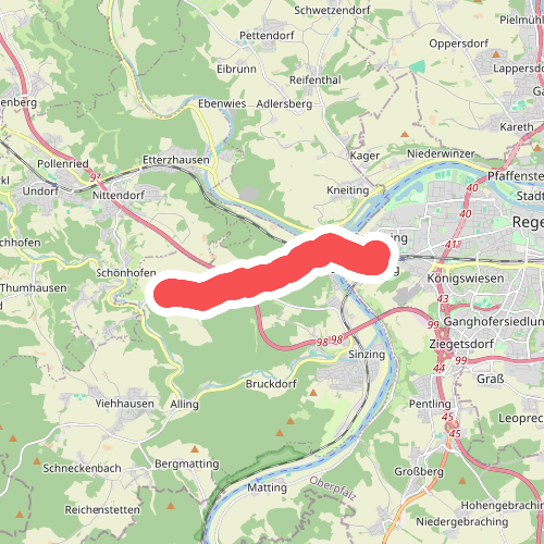 W 06 Regensburg - Eilsbrunn (Rotes Dreieck)