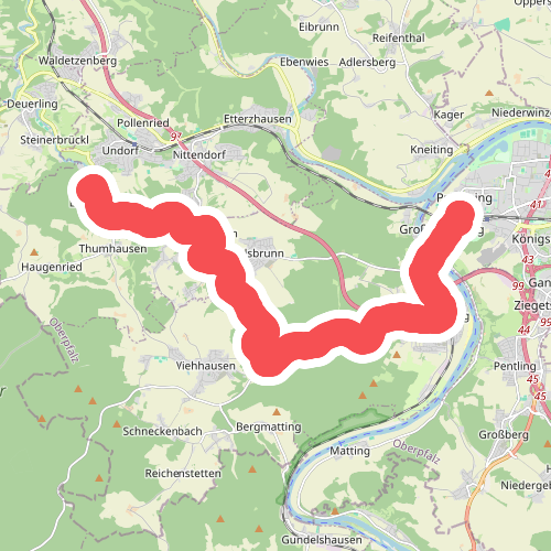 W 24 Regensburg - Eichhofen (Rotes Dreieck)