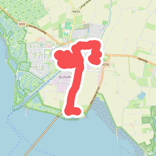 Zierikzee - Zierikzee · Watersnoodpad etappe 1