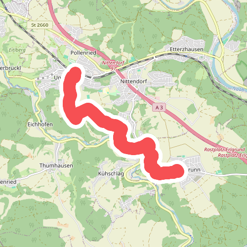 W 48 Undorf - Alpine Steige - Eilsbrunn (Blaues Rechteck)