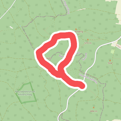 WR 2 Rundwanderweg Sperbereck (Rote Raute)