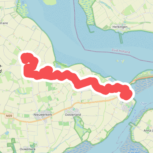 Bruinisse - Dreischor · Watersnoodpad etappe 4