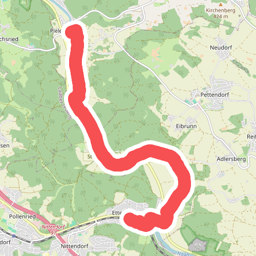 W 19 Etterzhausen - Pielenhofen (Rotes Dreieck)