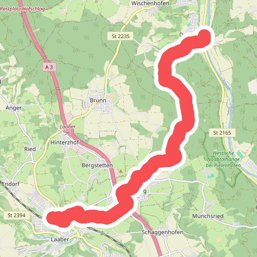 W 58 Duggendorf - Laaber (Grünes Dreieck)