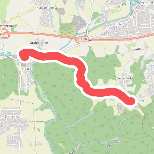 O 07 Irlbach - Forstacker (Grünes Rechteck)