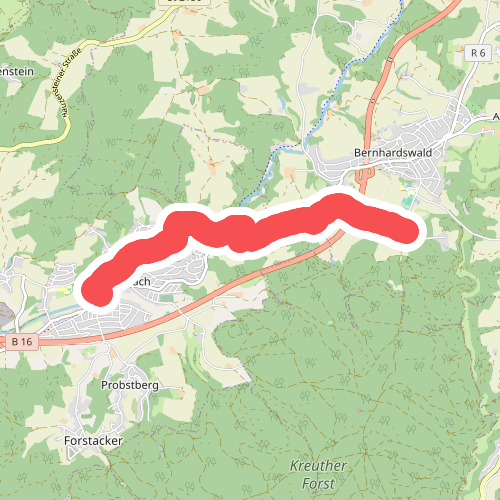 O 11 Wenzenbach - Kreuth (Rotes Rechteck)
