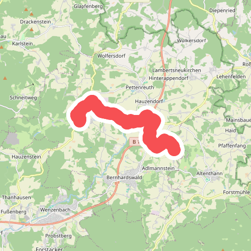 O 67 Kürn - Wolferszwinger Weiher (Rotes Rechteck)