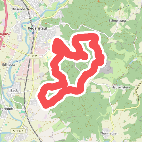 Wanderfreunde Regenstauf: Habichtweg