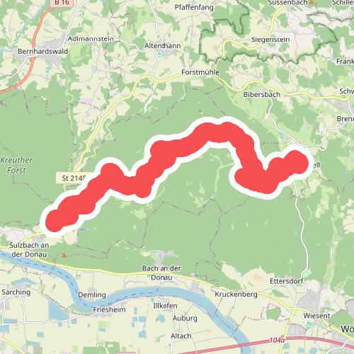 T 1 Frauenzell - Hammermühle