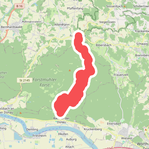 T 7 Forstmühle - Bach/Do.