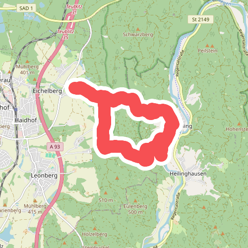 Regentalsteig nach Hirschling (Gelbe 8)