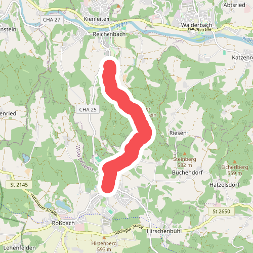 O 36 Reichenbach - Wald (Grünes Rechteck)