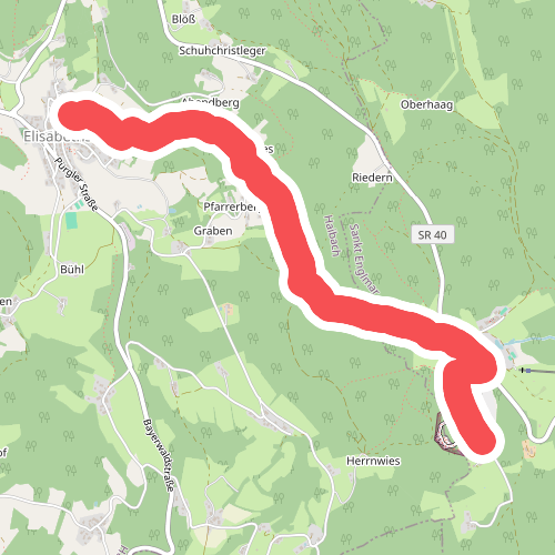 Goldsteig Zuweg Nr.27D Elisabethszell → Maibrunn