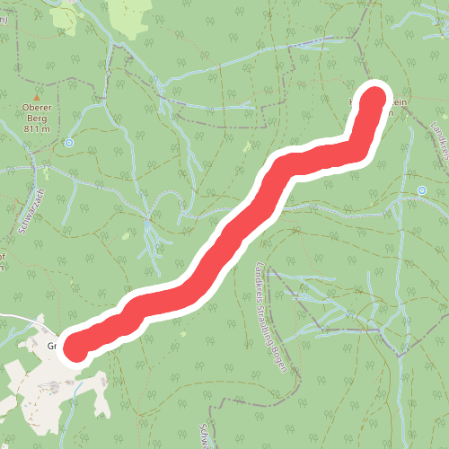 Goldsteig Zuweg Nr.30 Grandsberg - Hirschenstein