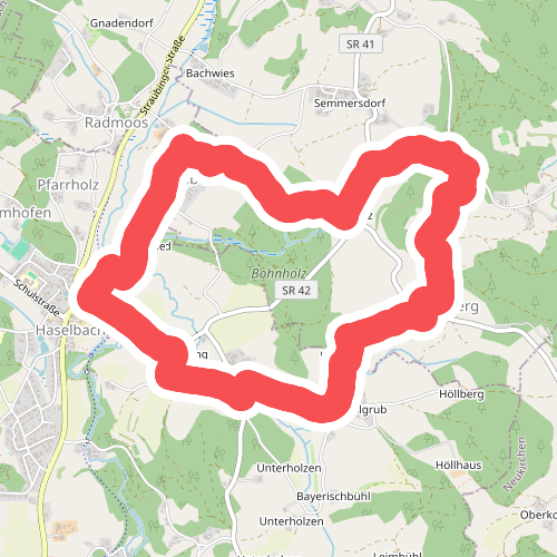 Haslebach-Bohnholz-Landasberg-Haselbach