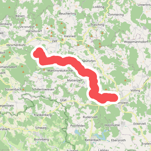 O 34 Hetzenbacher Höhe - Falkenstein (Rotes Dreieck)
