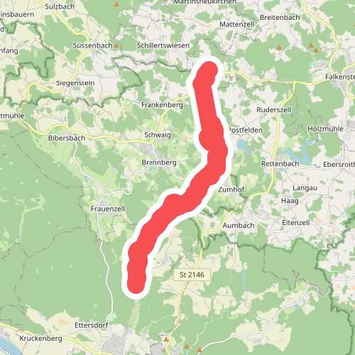 O 50 Wiesent - Gfäll (Rotes Dreieck)