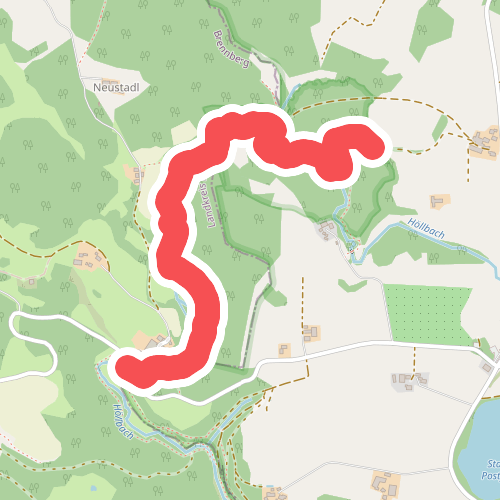 O 54 Tannerl - Höllbachtal / Dosmühle (Grünes Rechteck)