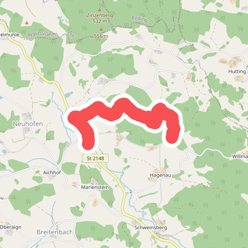 Wilder Mann 094 »Sengersbergweg«, Naturpark Vorderer Bayerischer Wald