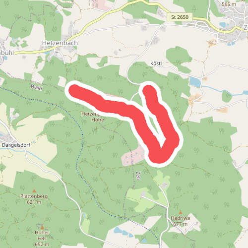 Wilder Mann 127 »Leonhardiweg«, Naturpark Vorderer Bayerischer Wald