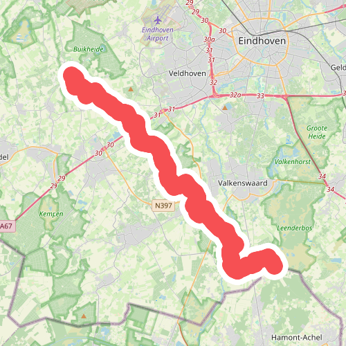 Vessem - Achelse Kluis · Jacobsweg Amstelredam etappe 11