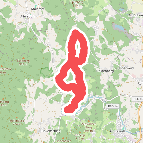 Achslacher Rundweg "Zottling"