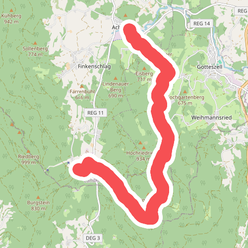 Achslacher Zielweg Nr. 1