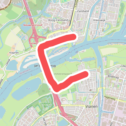 Variant Utrecht - Gorinchem · Jacobsweg Amsvorde etappe 6