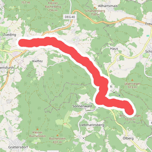 Hundinger Zielwanderweg Brotjacklriegel