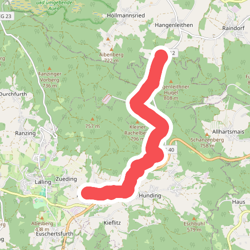 Hundinger Zielwanderweg Taferlkapelle