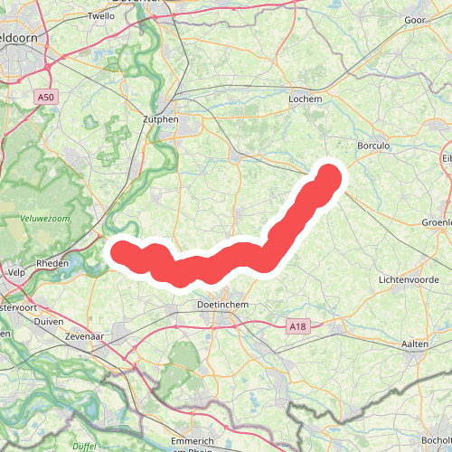 Ruurlo - Doesburg · Jacobsweg Audenzeel etappe 4