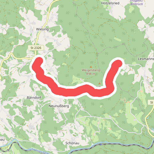 Zielwanderweg 2 Arnbruck - Wiesing