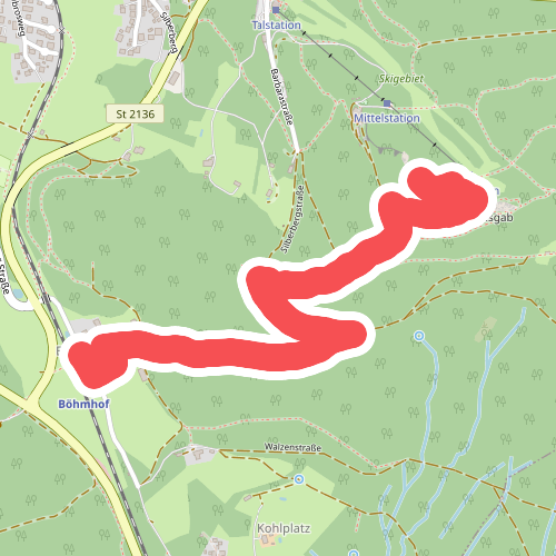 Böhmhof -> Silberberg