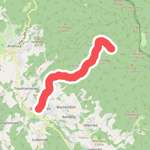 Drachselsried: Dr1 - Scharebenweg