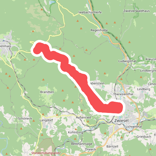 4 Schönebene - Bahnhof Zwiesel