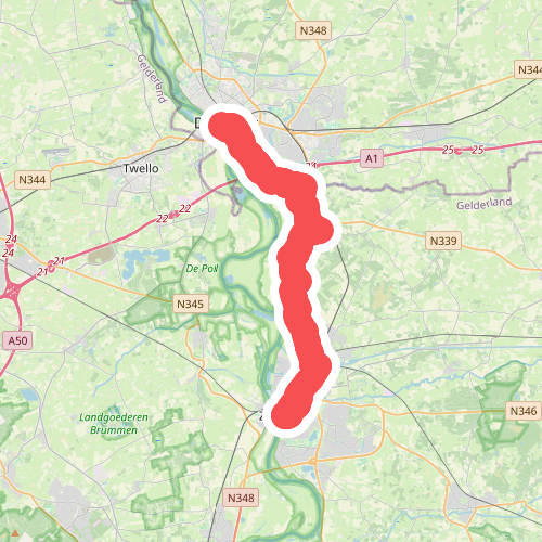 Deventer - Zutphen · Jacobsweg Nieumeghen etappe 3