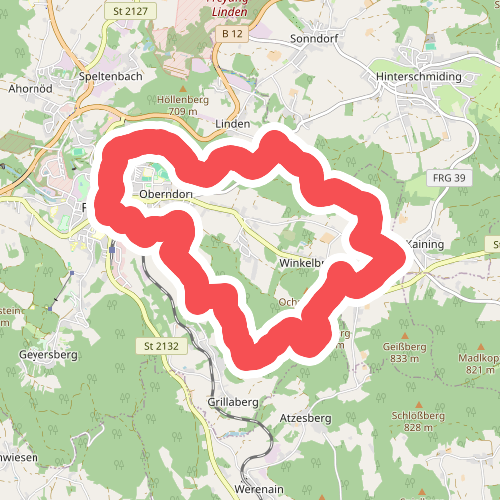 Rundwanderweg Nr. 11: Ochsenberg - Leitenholz