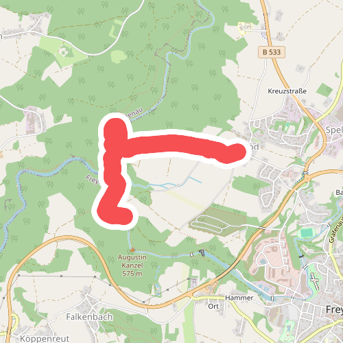 Rundwanderweg Nr. 1a: Saußbach - Reschbach