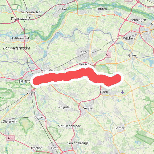 Zeeland - 's-Hertogenbosch · Jacobsweg Nieumeghen etappe 9