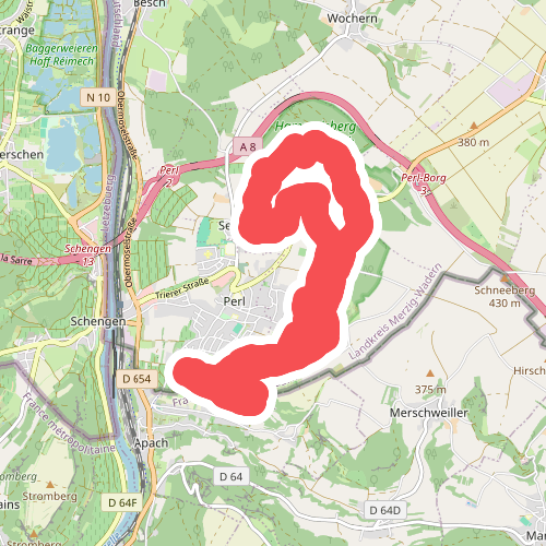 Traumschleife Panoramaweg Perl