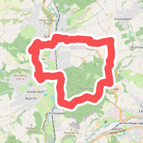 LC Schmelz Laufstrecke 2