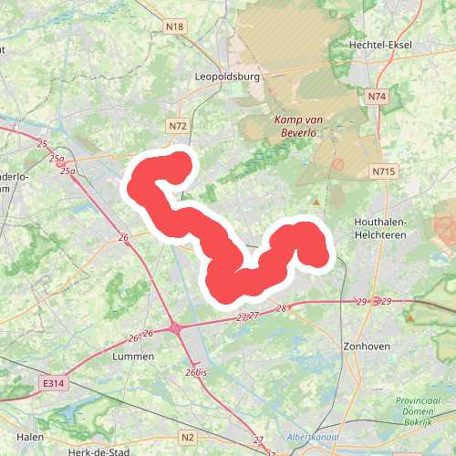 Station Zolder - Beringen-Mijn · Limburgse Mijnen etappe 5