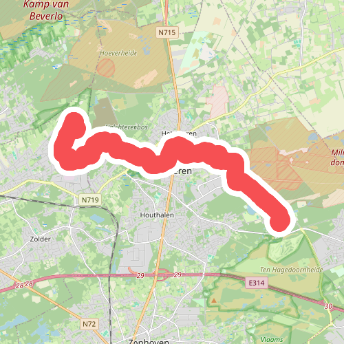 Terril Zolder - Kelchterhoef · Limburgse Mijnen etappe 7