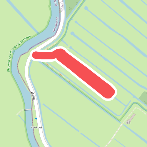 Wandelroute Schraallanden langs de Meije