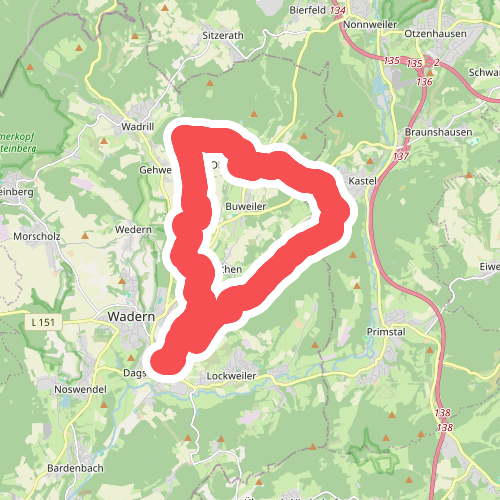 Durch das Sagenhafte Löstertal