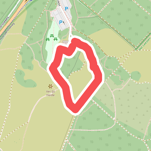 Wandelroute Mindervalidenroute 't Leesten