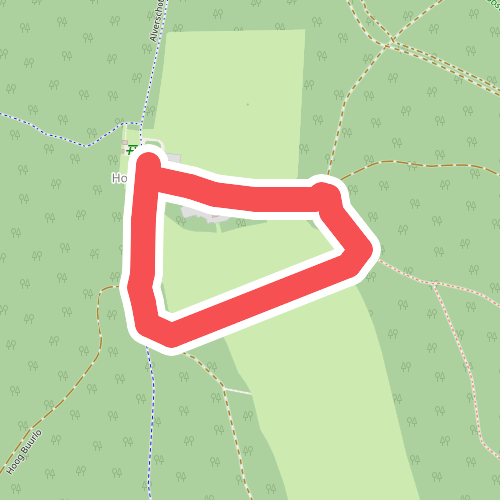 Wandelroute schaapskooi Hoog Buurlo