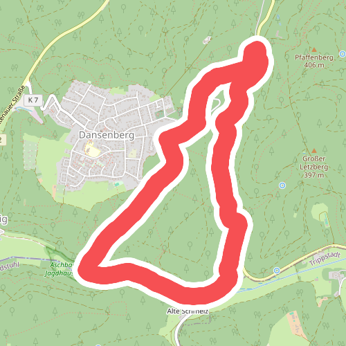 Wanderweg Dansenberg 1